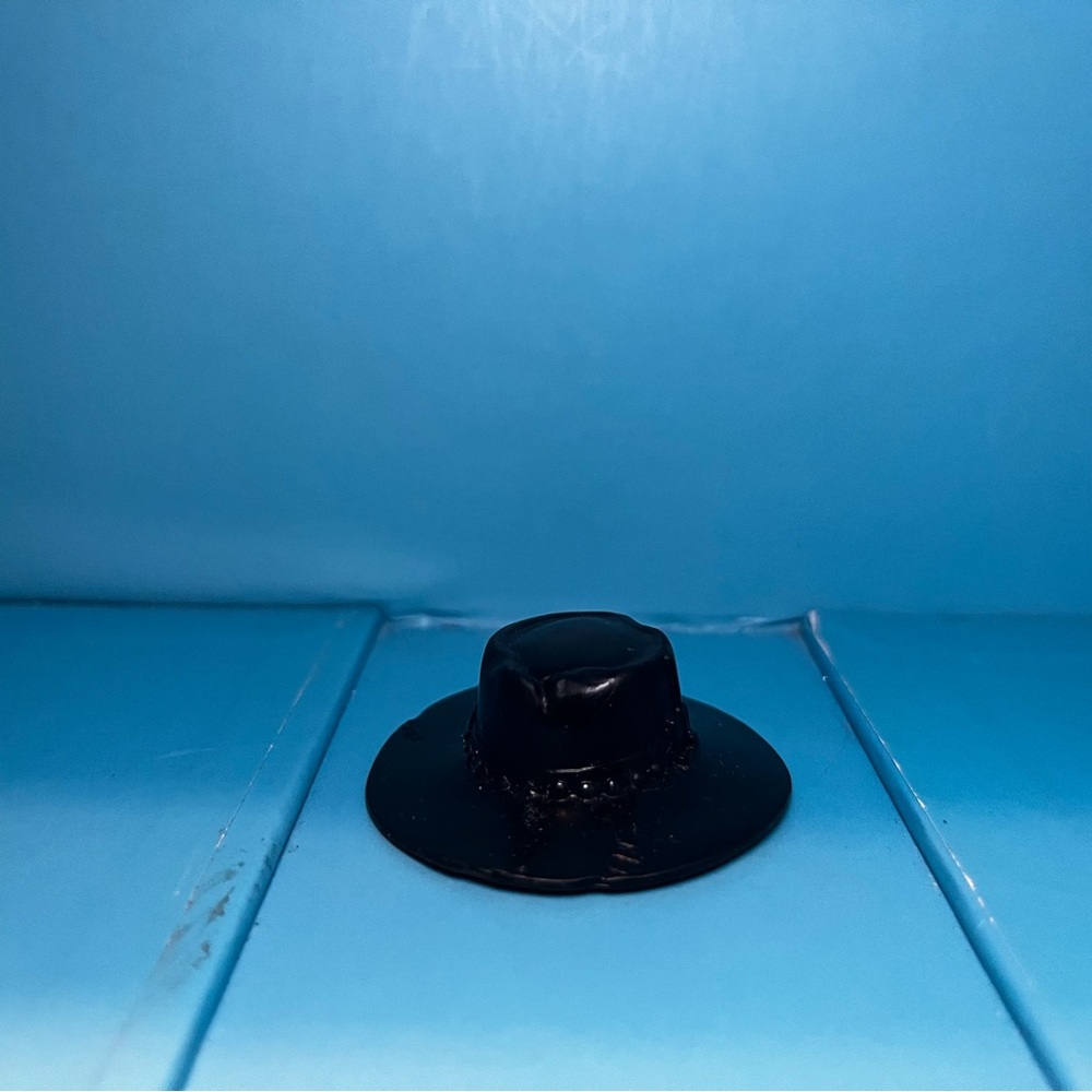 Mattel - Bravestarr - Tex Hex Black Hat Accessory - 1986